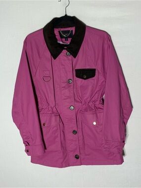 Reimagined J.Crew Classic Field Jacket in Vintage Raspberry Pink M Barn Chore